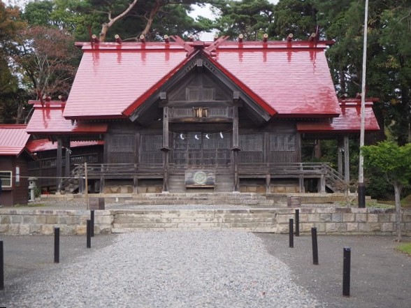 松前神社の写真