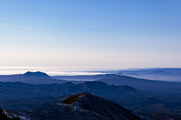 斜里岳遠景の写真