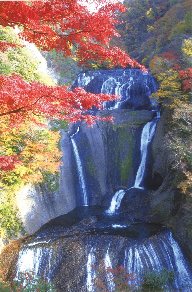 袋田の滝（秋）の写真