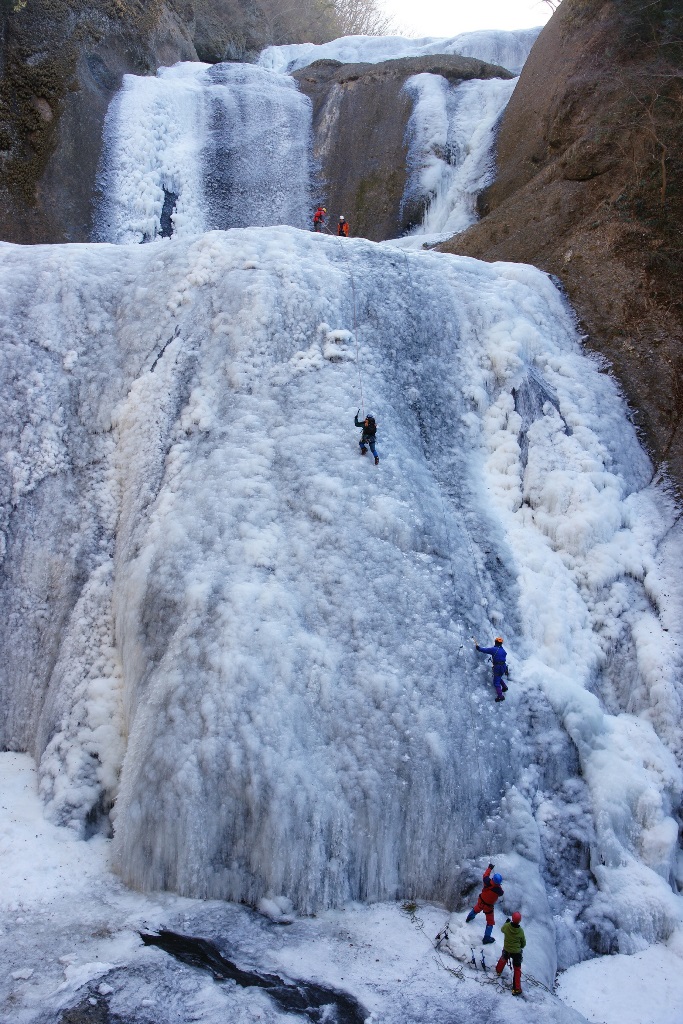 袋田の滝（冬）の写真
