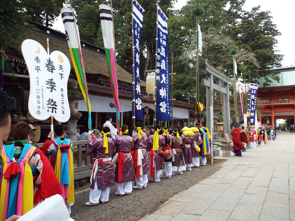 鹿島神宮祭頭祭の写真