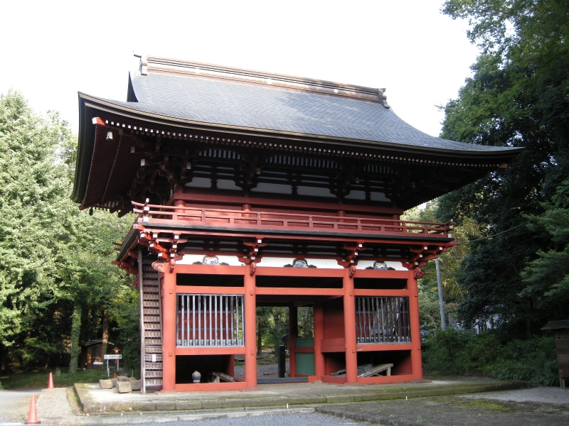 仁王門 （栃木県重要文化財）の写真
