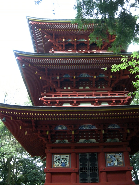 三重の塔 （栃木県重要文化財）の写真