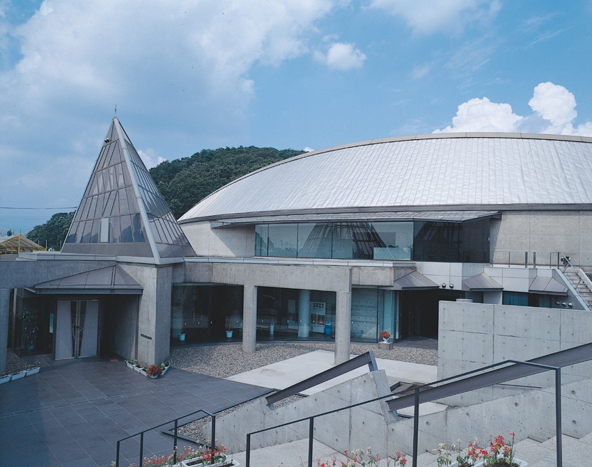 岩宿博物館外観の写真
