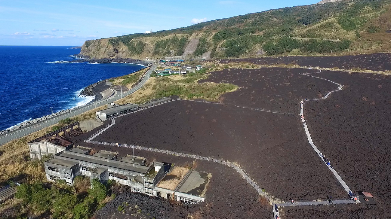 火山体験遊歩道の写真