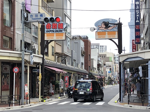 かっぱ橋道具街の写真