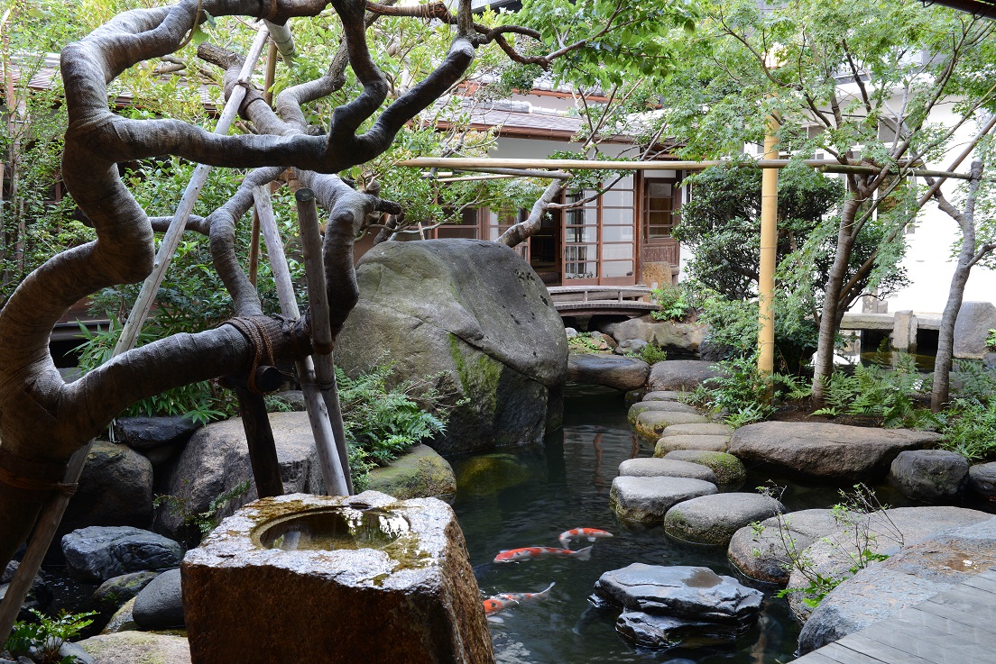 中庭の写真