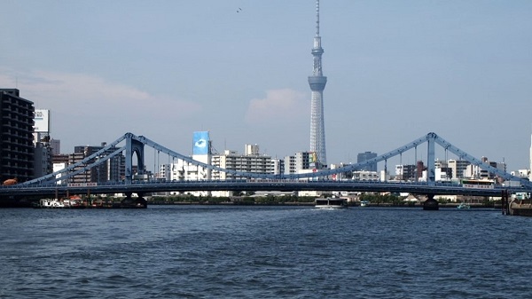 隅田川橋梁群の写真