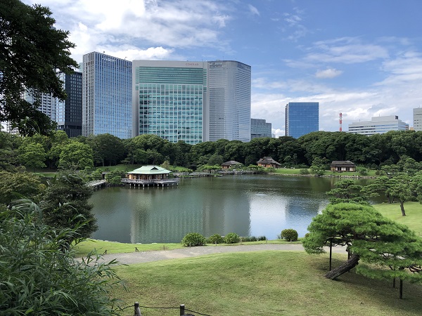 浜離宮恩賜庭園の写真