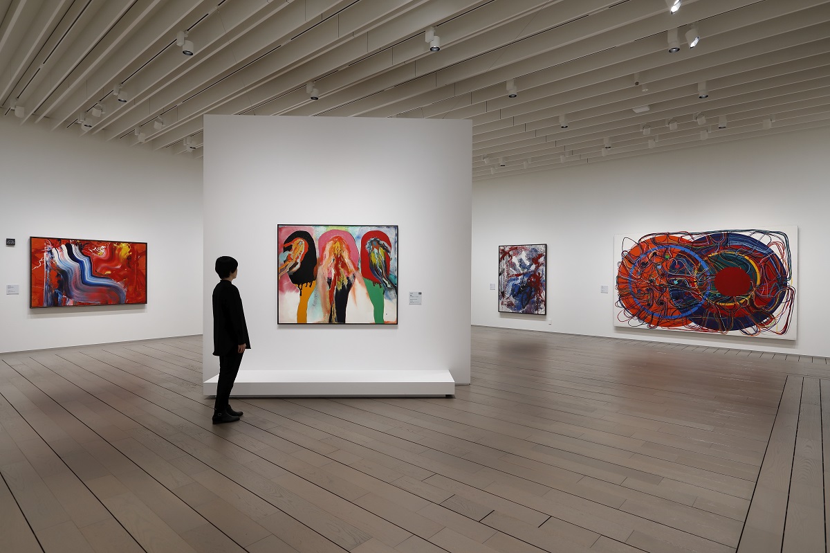 アーティゾン美術館 「STEPS AHEAD: Recent Acquisitions 新収蔵作品展示」展示風景（2021年）の写真