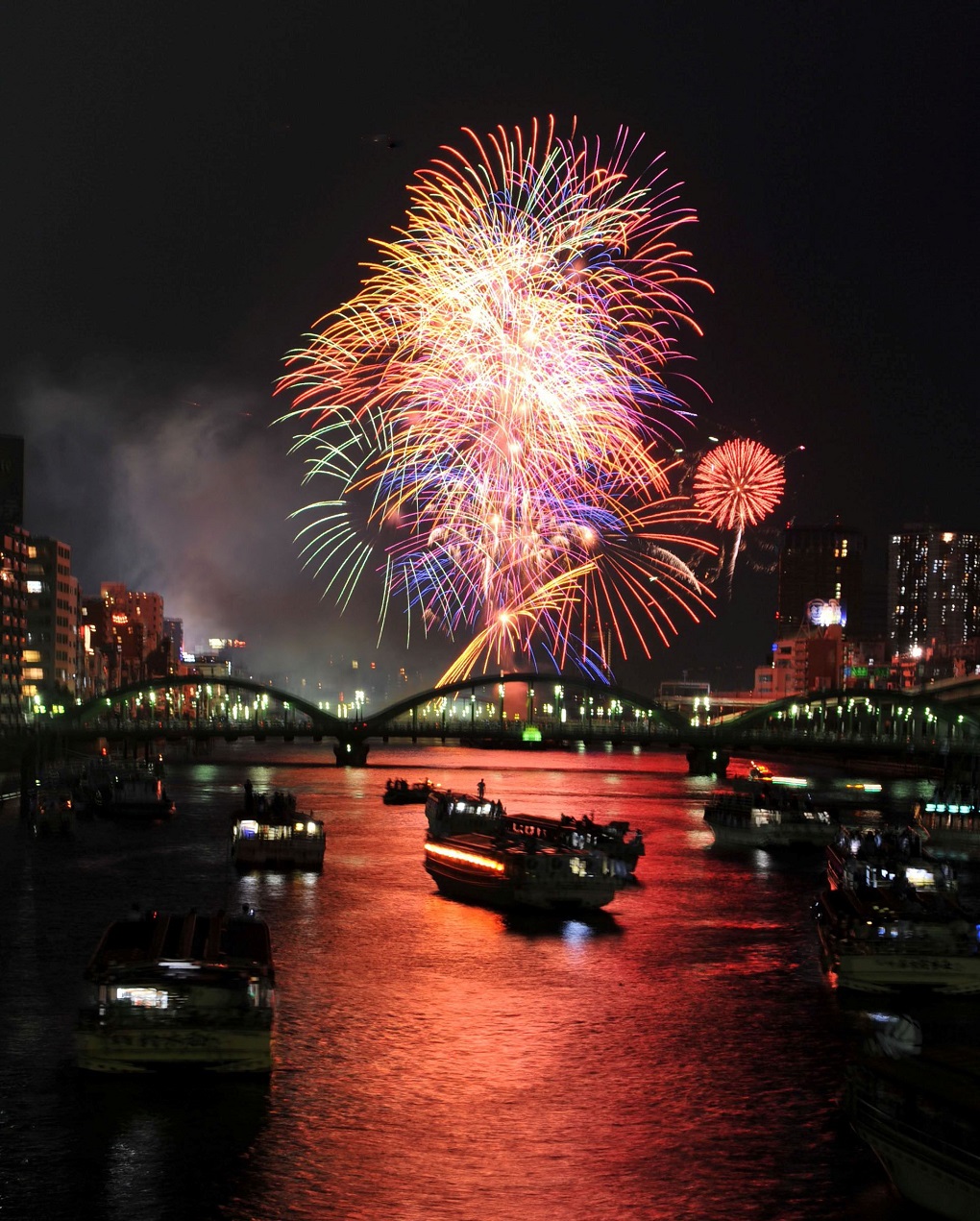 隅田川花火大会の写真