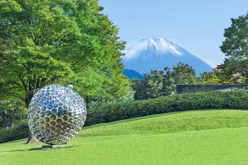 富士山とビッグアップルの写真