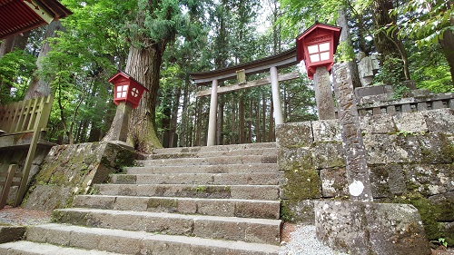 登山道入口の写真