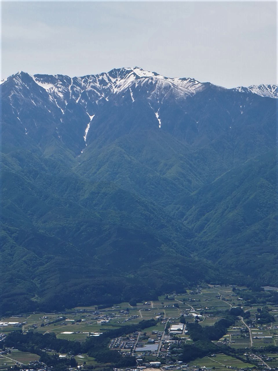 陣馬形山からの写真