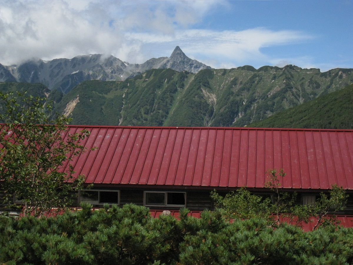 常念小屋からの写真