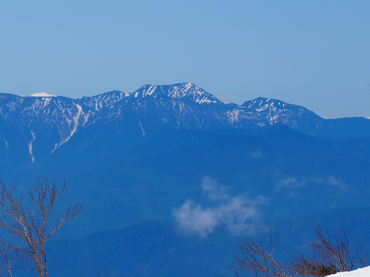 宝剣岳からの写真