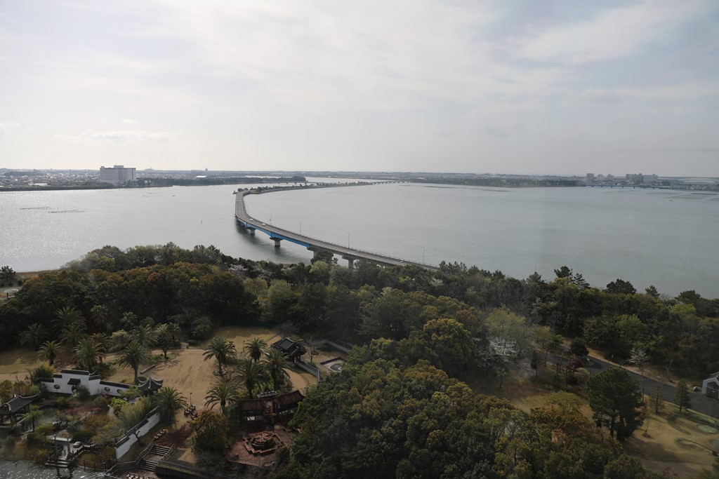 浜名湖ガーデンパーク展望塔からの写真