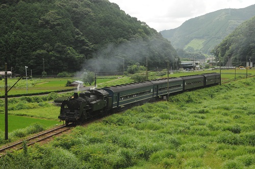 SL列車の写真
