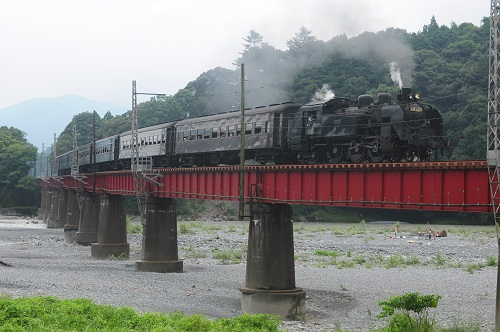 SL列車の写真