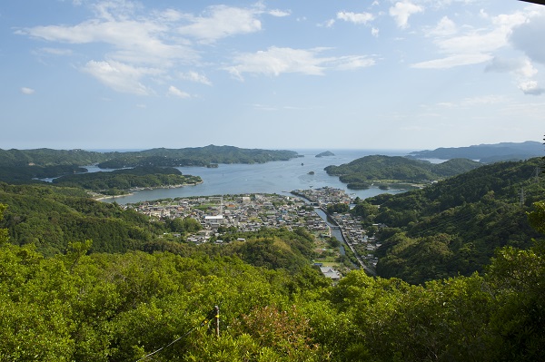 浅間山からの眺めの写真