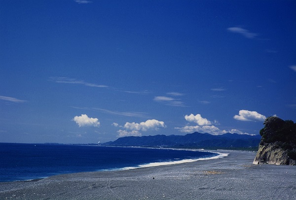 七里御浜の海岸の写真