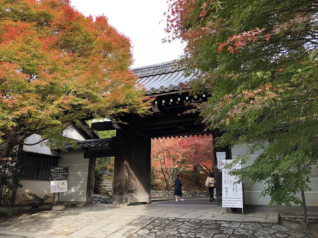 山門の写真