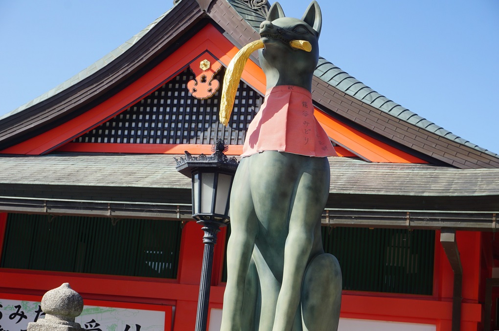 狐像の写真