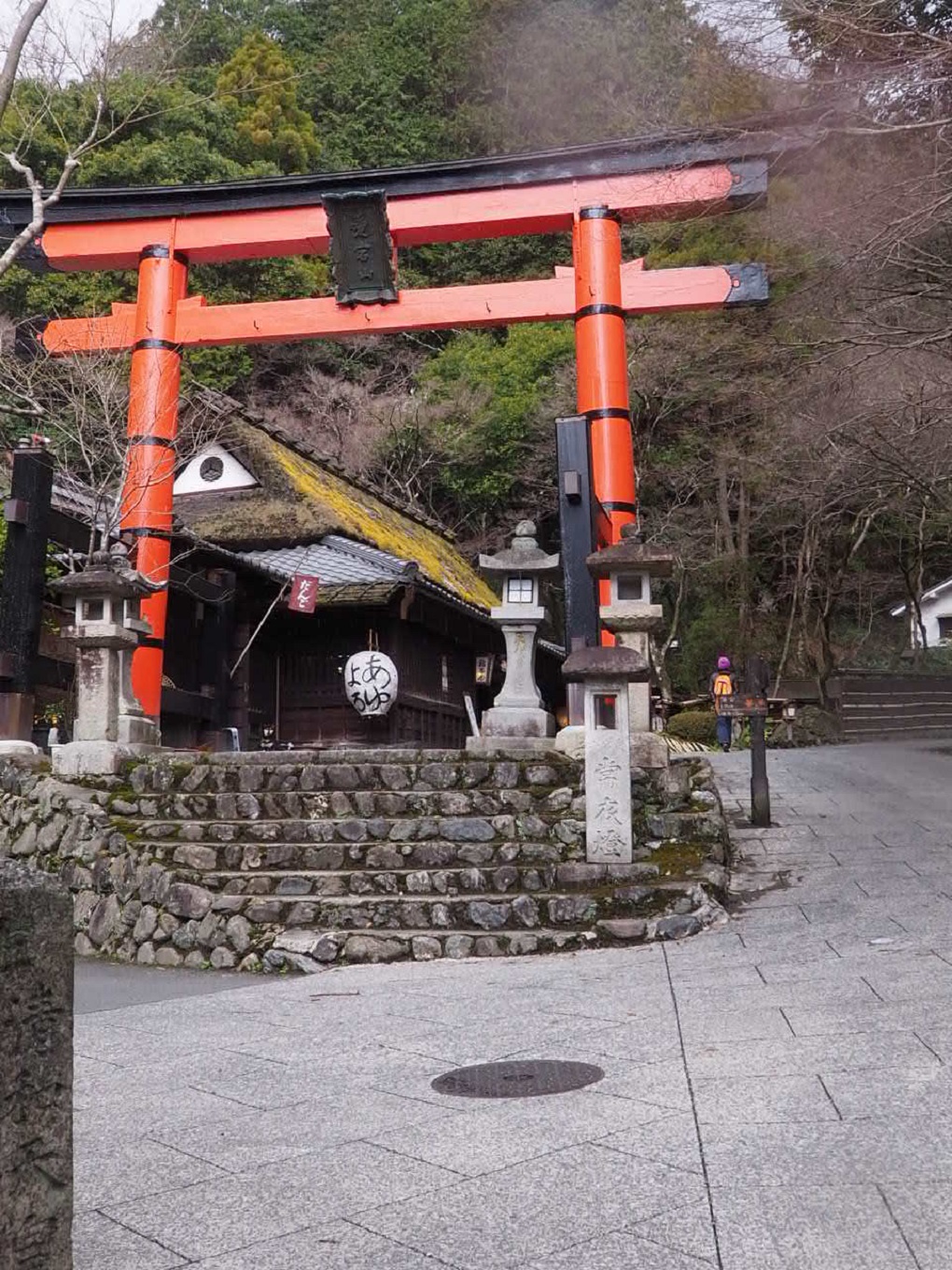 愛宕神社一の鳥居の写真