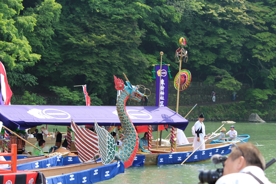 三船祭の写真