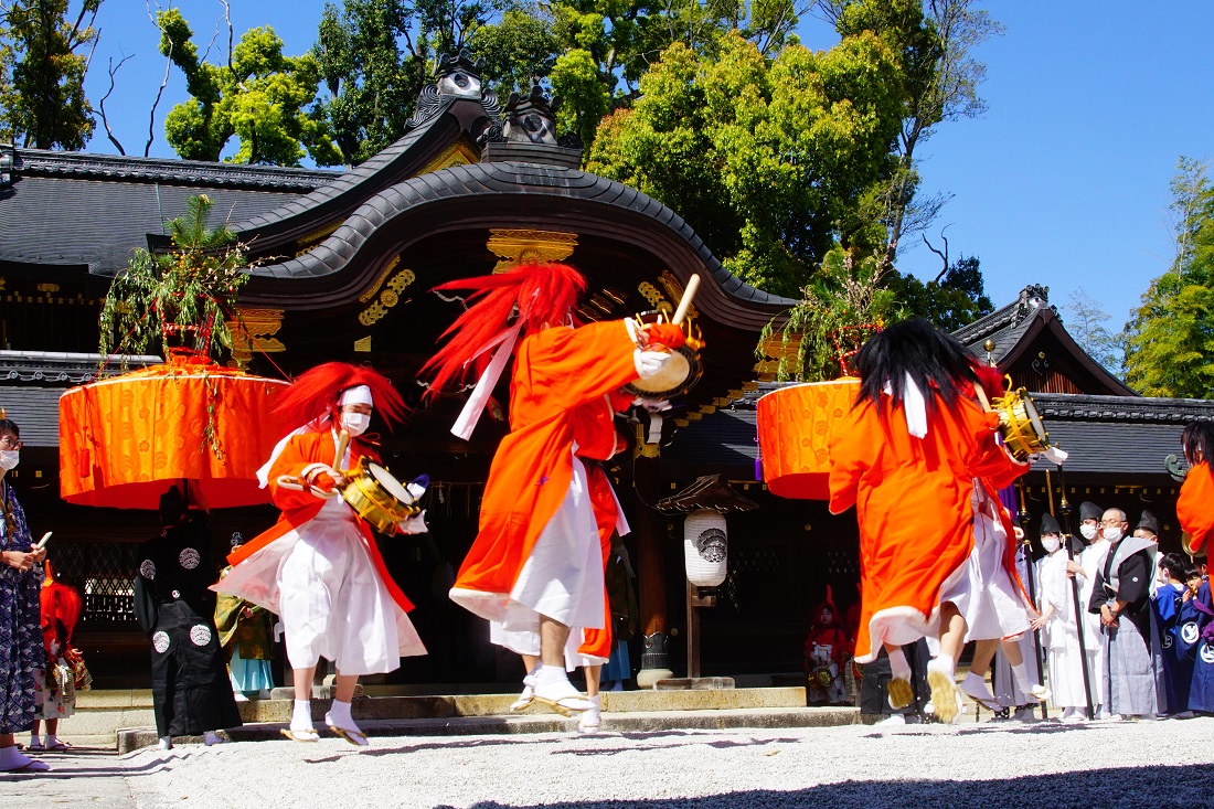 やすらい祭の写真