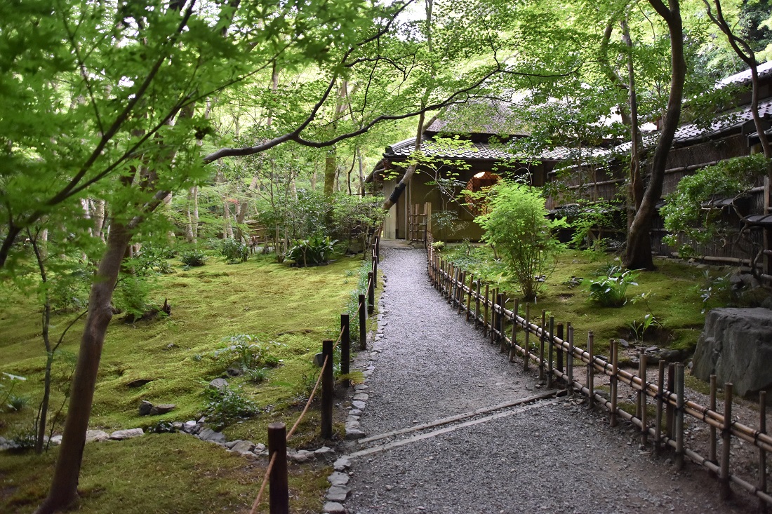 祇王寺境内の写真
