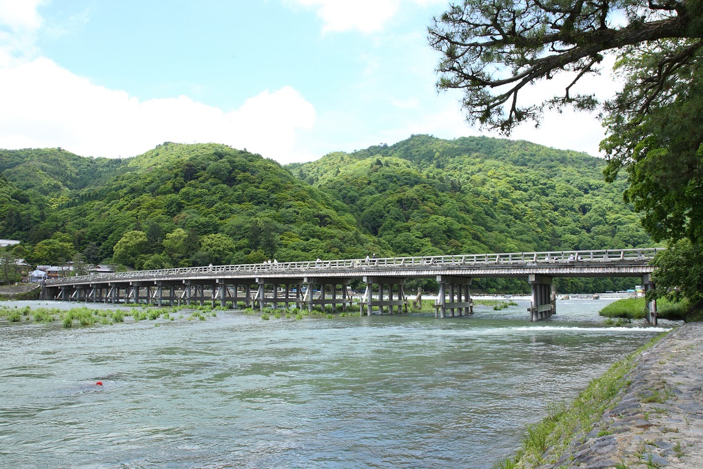 桂川（嵐山周辺）の写真
