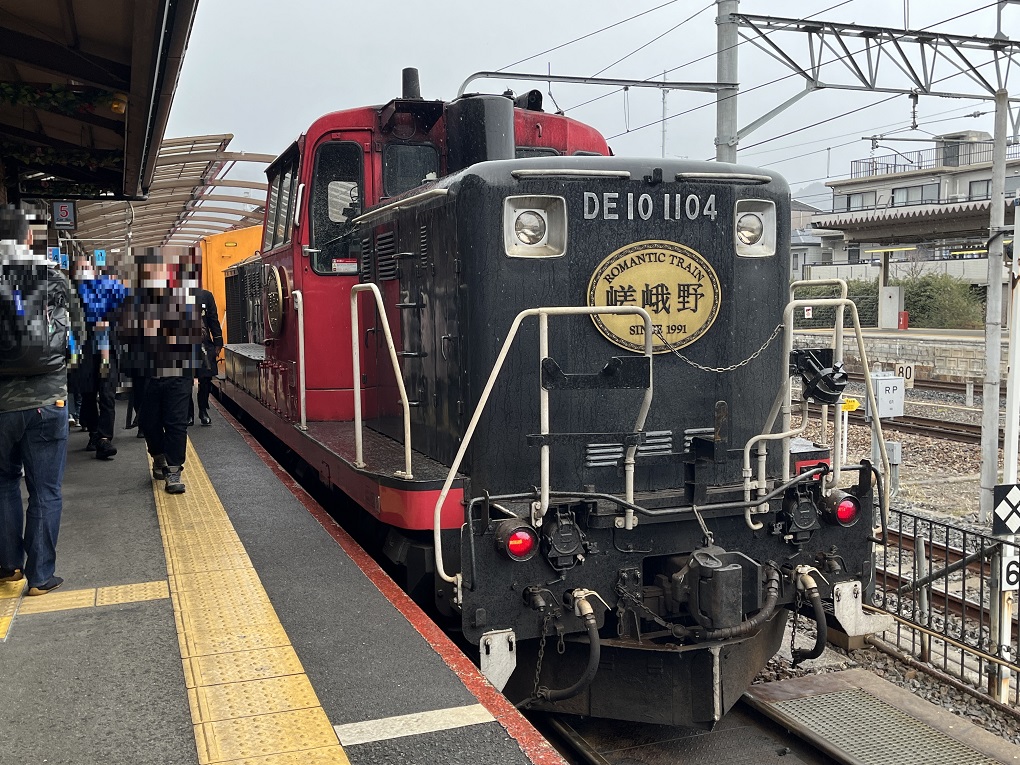 嵯峨野トロッコ列車の写真