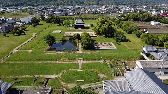 史跡紀伊国分寺跡全景の写真