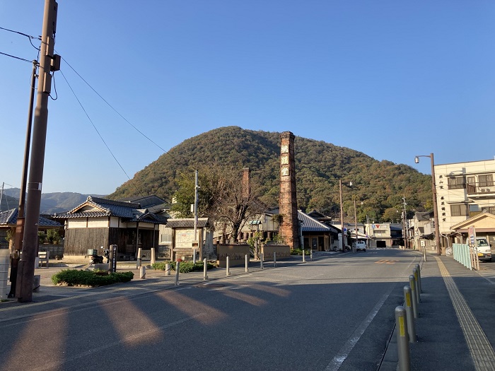 備前焼の里 伊部の街並みの写真