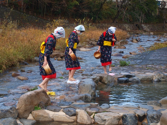 奥津温泉の写真