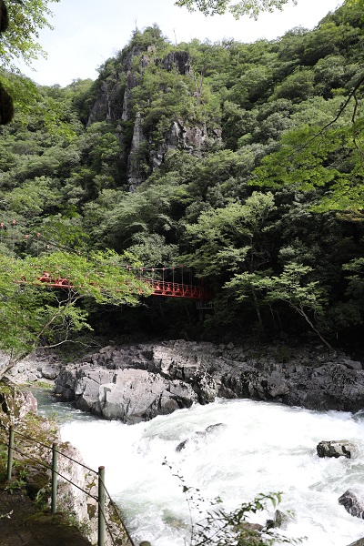 長門峡の写真