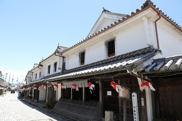 柳井市古市・金屋の町並みの写真