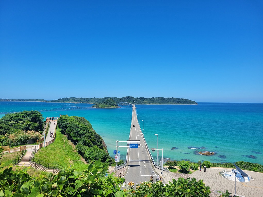 角島大橋の写真