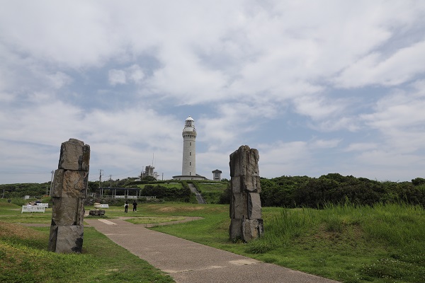 角島灯台の写真