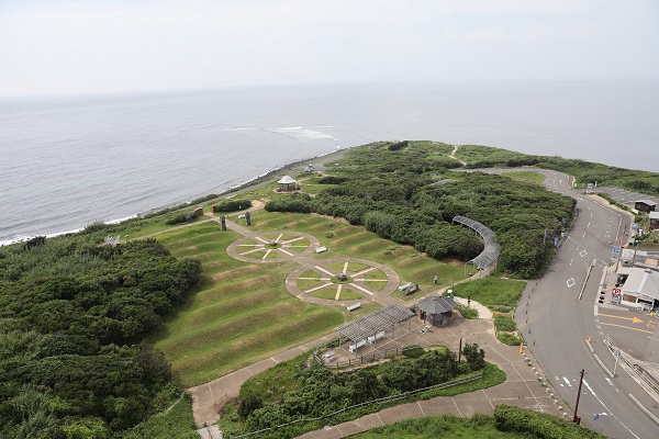 角島灯台からの眺望の写真