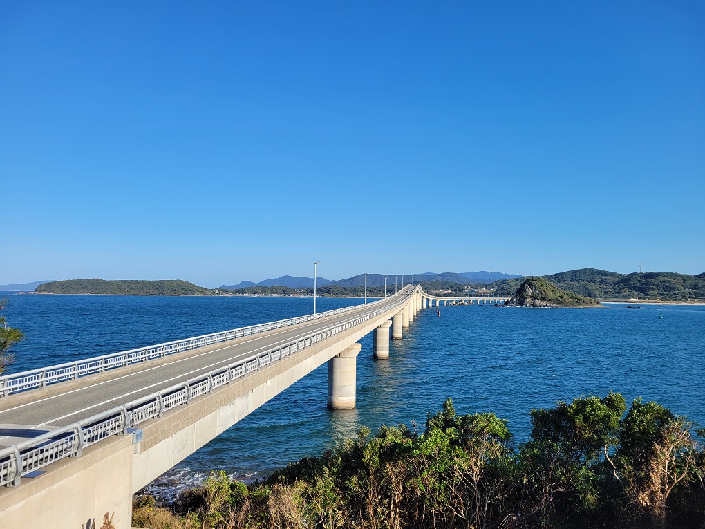 角島側からの眺望の写真