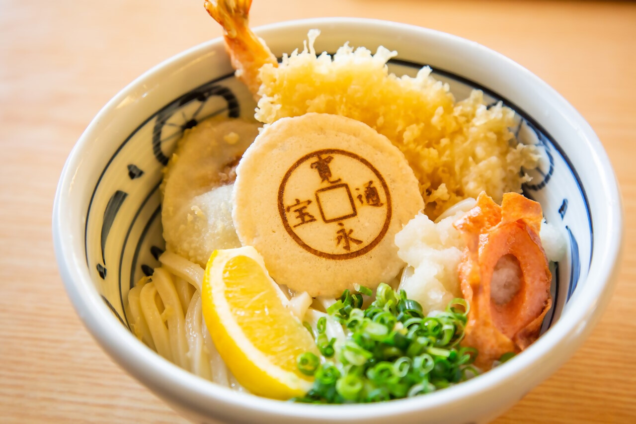 香川の讃岐うどんの写真