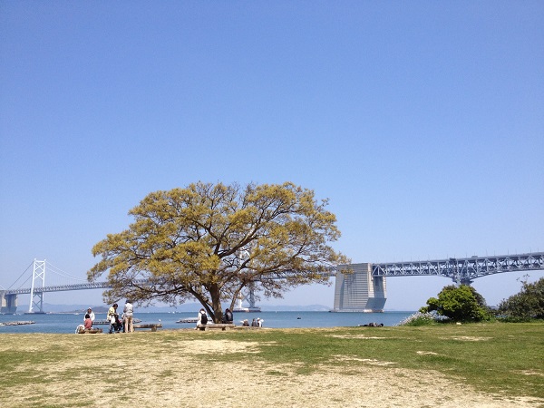 瀬戸大橋ナカンダ浜からの写真