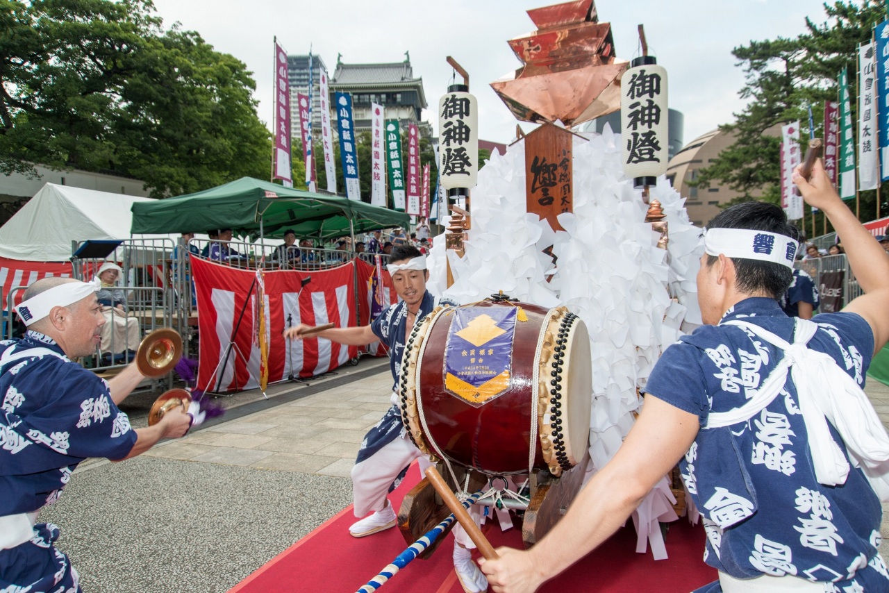 小倉祇園太鼓の写真