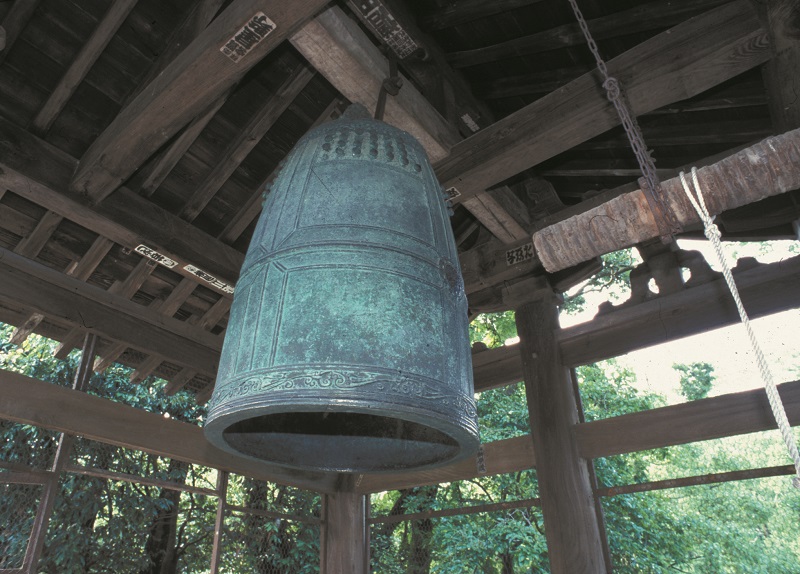 観世音寺梵鐘の写真