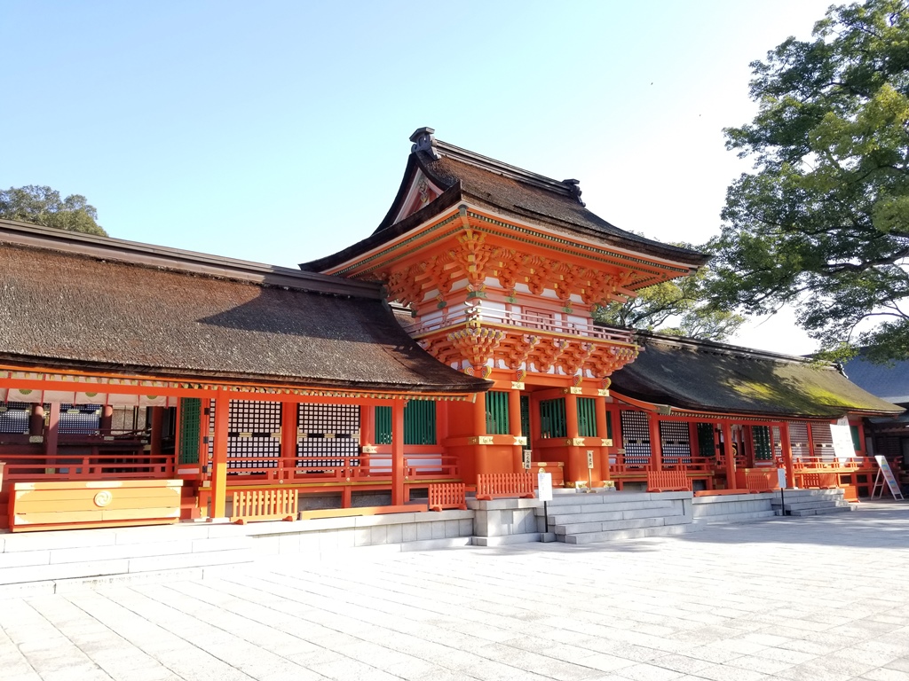 宇佐神宮勅使門の写真