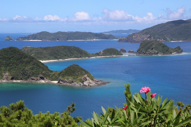 慶良間諸島の海の写真